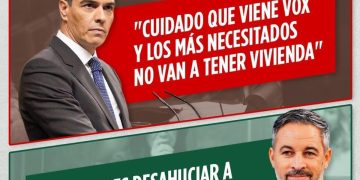 Vox Ceuta comparte debate entre Abascal y Sánchez