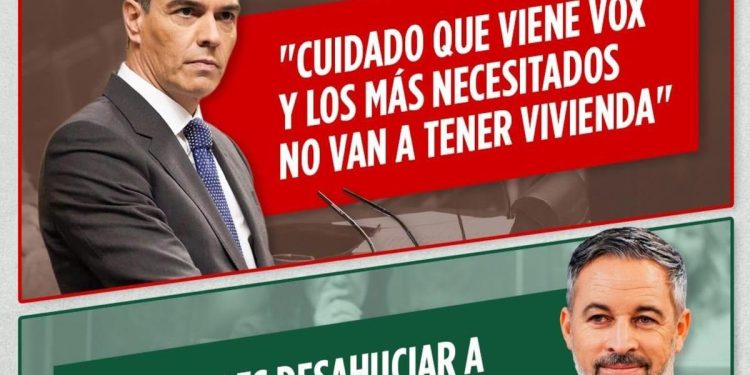 Vox Ceuta comparte debate entre Abascal y Sánchez