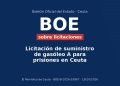 Licitación de suministro de gasóleo A para prisiones en Ceuta