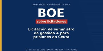 Licitación de suministro de gasóleo A para prisiones en Ceuta