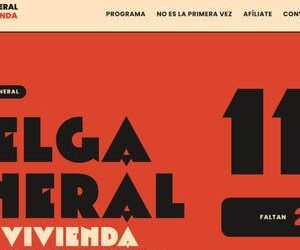 Huelga general del 11N por derecho a la vivienda y condiciones dignas