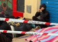 La intervención policial disuelve el asentamiento de la Plaza Vieja tras la reclamación del club de moteros