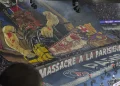 El FC Barcelona presenta una queja formal ante la UEFA por el amenazante tifo de los ultras del PSG