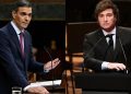 Javier Milei llega al Casino de Madrid sin encuentros previstos con el Gobierno ni la Casa Real