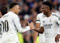 Mbappé apoya a Vinicius tras el triunfo del Real Madrid ante el Leipzig: «Tiene que estar tranquilo, recuperar la confianza y recordar quién es»