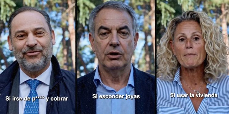 El PSOE amenaza al PP con acciones legales por un vídeo generado con inteligencia artificial en el que figuran Begoña Gómez, Ábalos y Cerdán