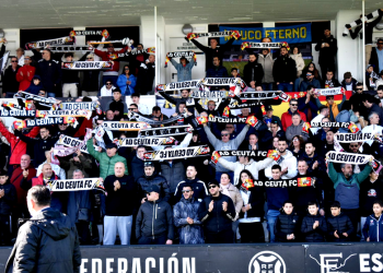 El Ceuta espera el respaldo de unos 600 aficionados en su visita al Nuevo Mirandilla