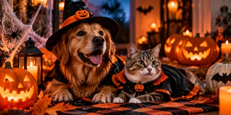 Halloween y mascotas: siete riesgos que debes conocer para proteger a tu perro o gato